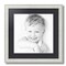 ArtToFrames 16x16" Matted Picture Frame with 12x12" Single Mat Photo Opening Framed in 1.25" White and 2" Mat (FWM-4098-16x16)